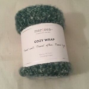 NWOT Met Sea Cozy Wrap Scarf